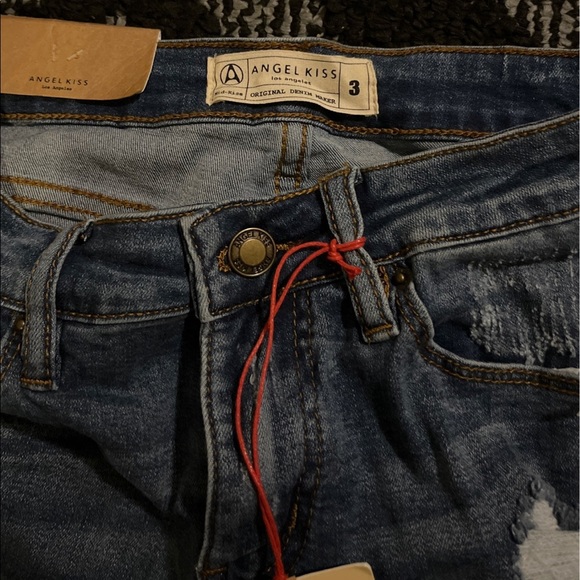 Bundle of embroidered denim jeans - Picture 10 of 12